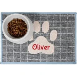 GoTags Paw Personalized Dog & Cat Feeding Mat 13 GoTags Paw Personalized Dog & Cat Feeding Mat -Blue Buffalo || ROYAL CANIN || Wellness Sales 657982 PT5. AC SS1800 V1666043786