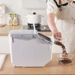 Hanamya Container With Measuring Cup Dog & Cat Food Storage -Blue Buffalo || ROYAL CANIN || Wellness Sales 665774 PT4. AC SS1800 V1665525825