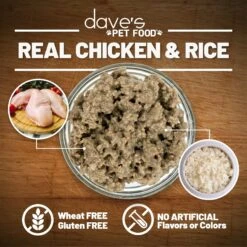 Dave's Pet Food Naturally Healthy Chicken & Rice Recipe Canned Dog Food -Blue Buffalo || ROYAL CANIN || Wellness Sales 66593 PT5. AC SS1800 V1516739745