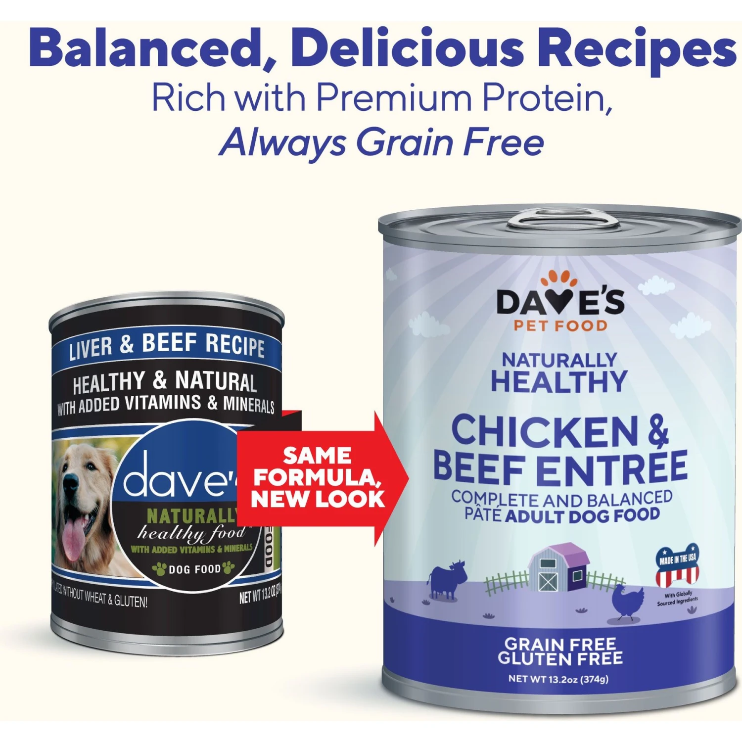 Dave's Pet Food Naturally Healthy Liver & Beef Recipe Canned Dog Food 6 Dave's Pet Food Naturally Healthy Liver & Beef Recipe Canned Dog Food - Image 4