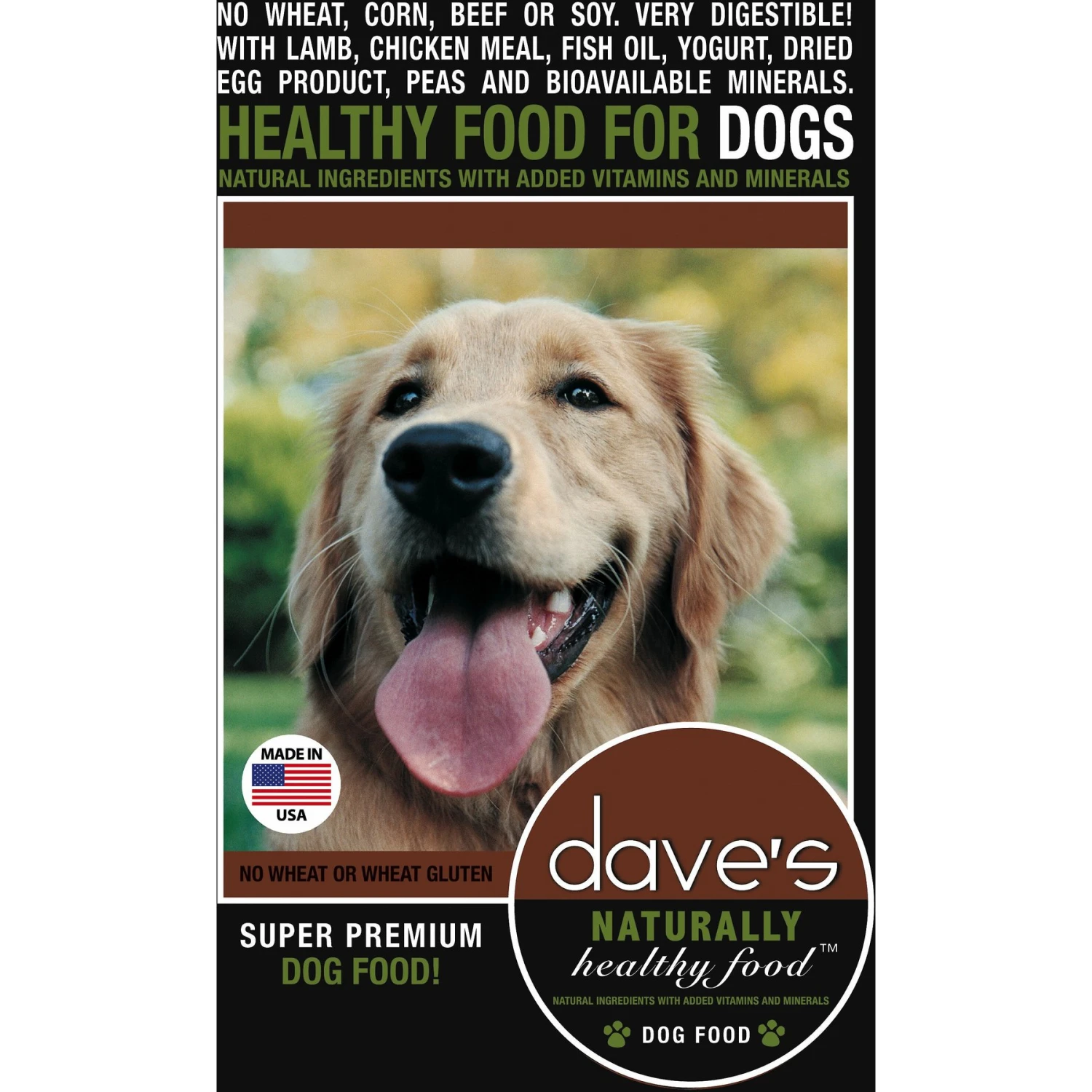 Dave's Pet Food Naturally Healthy Adult Dry Dog Food 3 Dave's Pet Food Naturally Healthy Adult Dry Dog Food