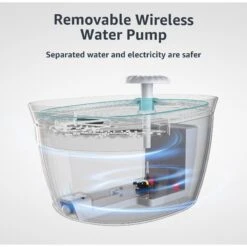 Petdiary Wireless Auto-Sensing Dog & Cat Water Fountain, Large 13 Petdiary Wireless Auto-Sensing Dog & Cat Water Fountain, Large -Blue Buffalo || ROYAL CANIN || Wellness Sales 667318 PT2. AC SS1800 V1665692042