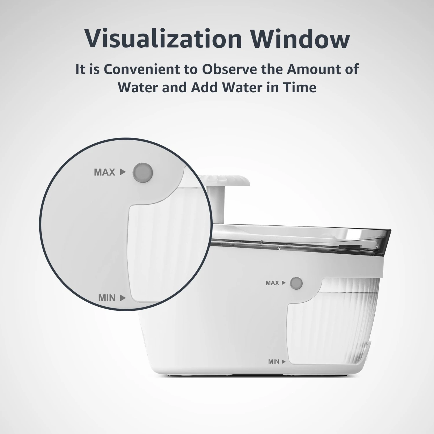 Petdiary Wireless Auto-Sensing Dog & Cat Water Fountain, Large 7 Petdiary Wireless Auto-Sensing Dog & Cat Water Fountain, Large - Image 5