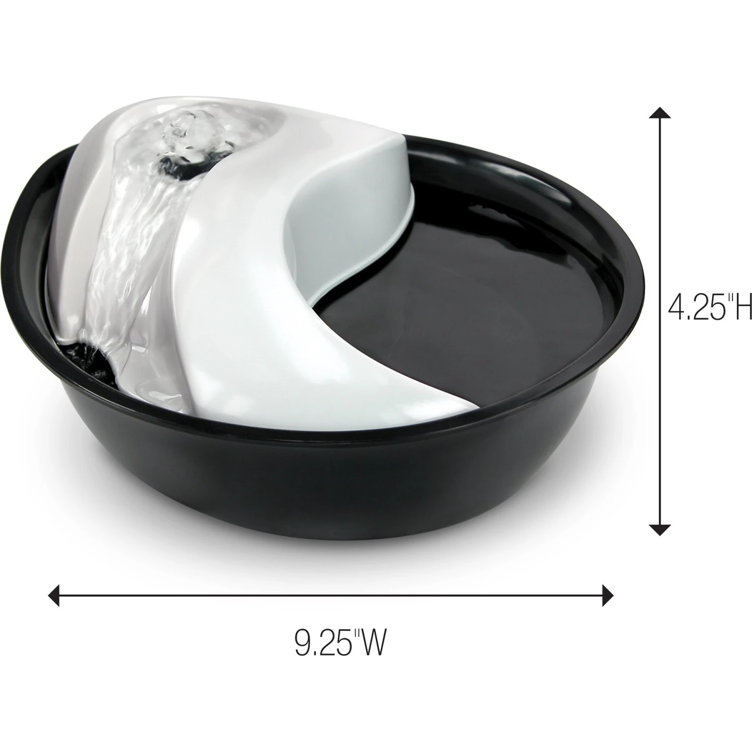 Pioneer Pet Plastic Dog & Cat Fountain Raindrop Design, 60-oz 4 Pioneer Pet Plastic Dog & Cat Fountain Raindrop Design, 60-oz - Image 2