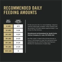Purina Pro Plan Senior Beef & Rice Entree Canned Dog Food 17 Purina Pro Plan Senior Beef & Rice Entree Canned Dog Food -Blue Buffalo || ROYAL CANIN || Wellness Sales 67454 PT7. AC SS1800 V1689786460