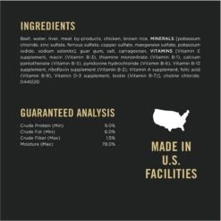 Purina Pro Plan Savor Adult Classic Beef & Brown Rice Entree Canned Dog Food 15 Purina Pro Plan Savor Adult Classic Beef & Brown Rice Entree Canned Dog Food -Blue Buffalo || ROYAL CANIN || Wellness Sales 67533 PT4. AC SS1800 V1659969207