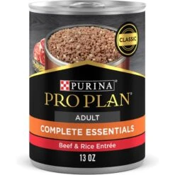 Purina Pro Plan Complete Essentials Beef & Rice Entree Wet Dog Food