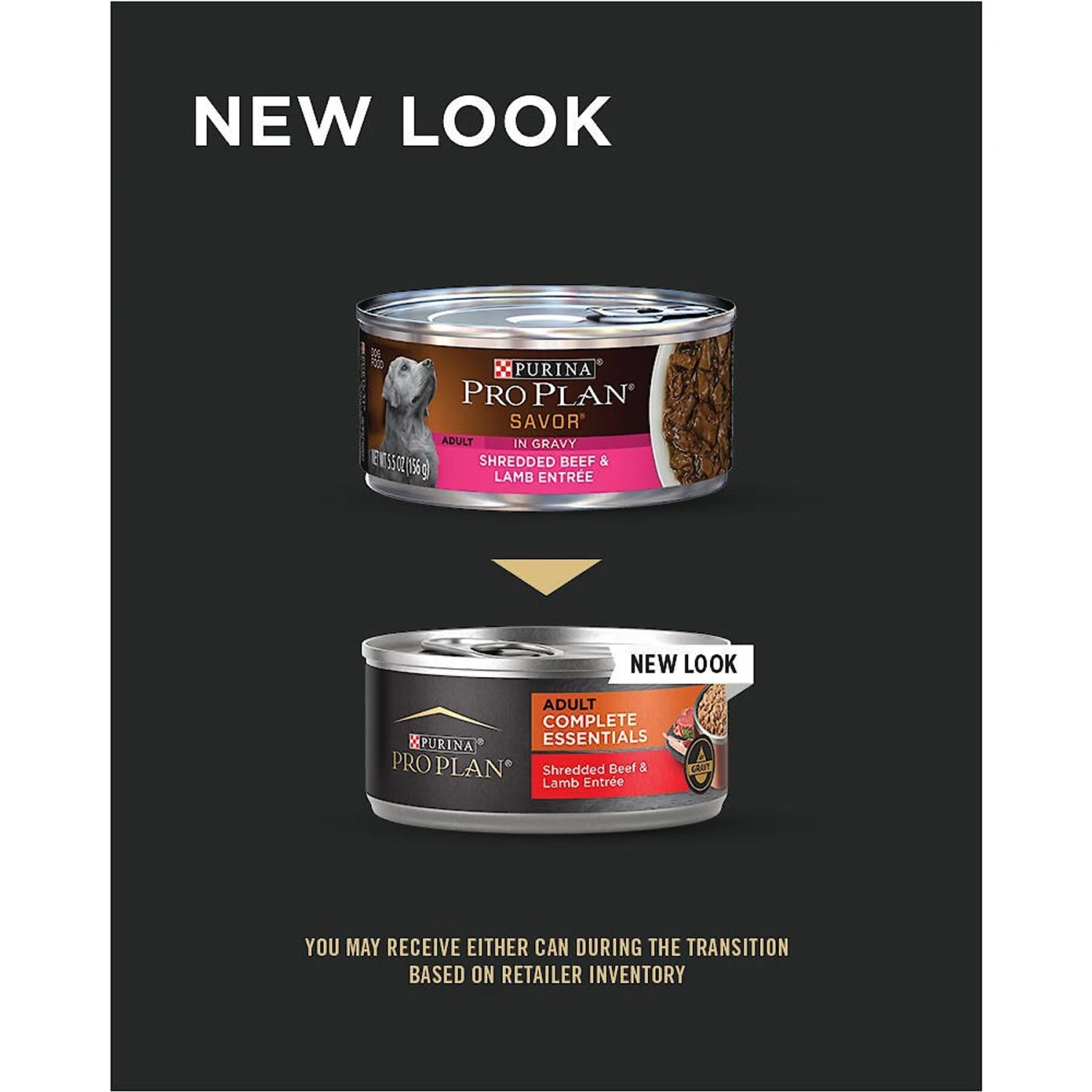 Purina Pro Plan Adult Shredded Beef & Lamb Entree In Gravy Canned Dog Food 4 Purina Pro Plan Adult Shredded Beef & Lamb Entree In Gravy Canned Dog Food - Image 2