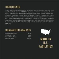 Purina Pro Plan Adult Shredded Beef & Lamb Entree In Gravy Canned Dog Food 15 Purina Pro Plan Adult Shredded Beef & Lamb Entree In Gravy Canned Dog Food -Blue Buffalo || ROYAL CANIN || Wellness Sales 67607 PT4. AC SS1800 V1634254009