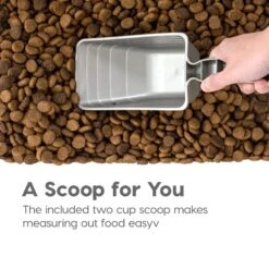 IRIS Airtight Cat, Dog & Bird Food Storage Container With Attachable Casters -Blue Buffalo || ROYAL CANIN || Wellness Sales 677342 PT6. AC SS1800 V1686072731