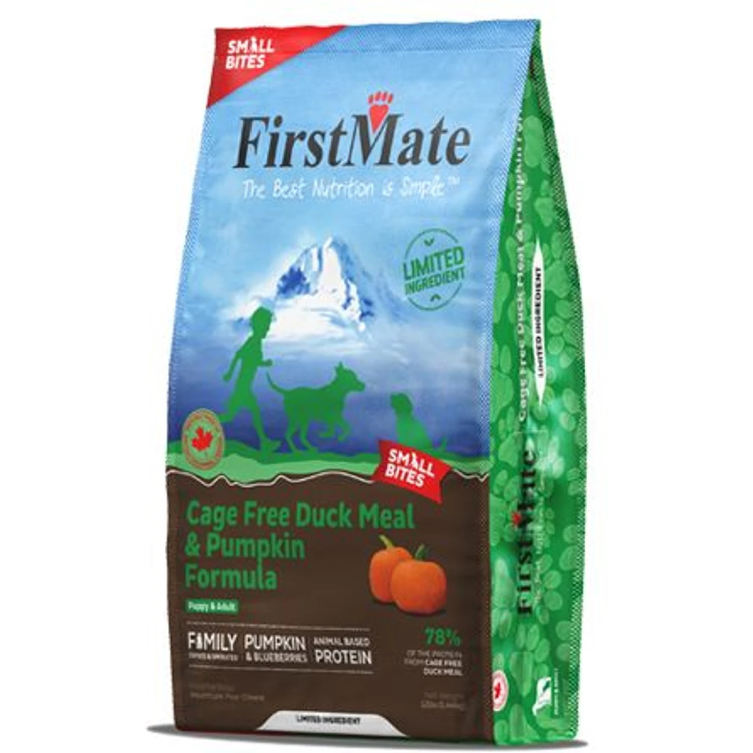 Firstmate Small Bites Cage Free Duck Meal & Pumpkin Formula Grain-Free Dry Dog Food 4 Firstmate Small Bites Cage Free Duck Meal & Pumpkin Formula Grain-Free Dry Dog Food - Image 2