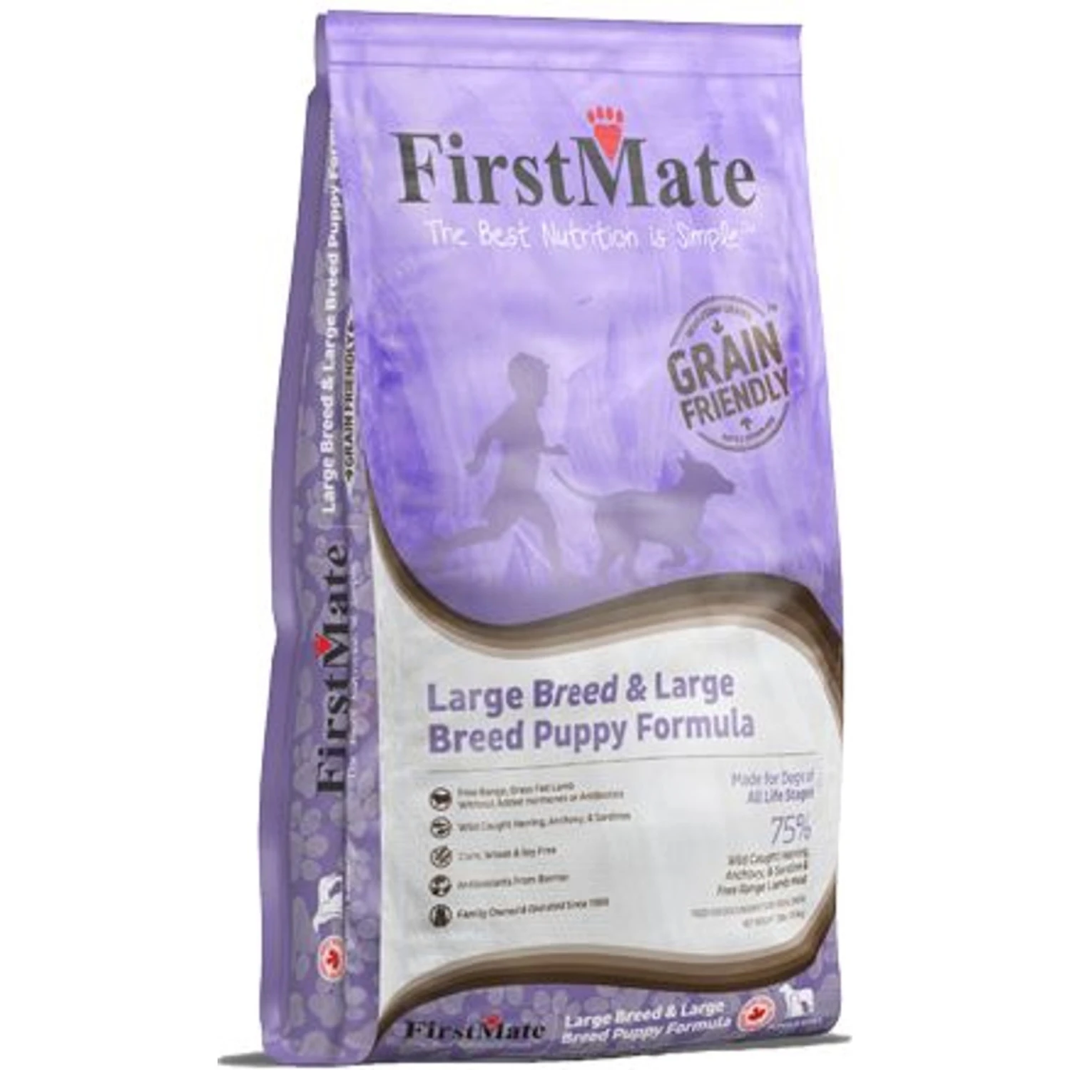 Firstmate Large Breed Puppy Formula Dry Dog Food, 25-lb Bag 3 Firstmate Large Breed Puppy Formula Dry Dog Food, 25-lb Bag