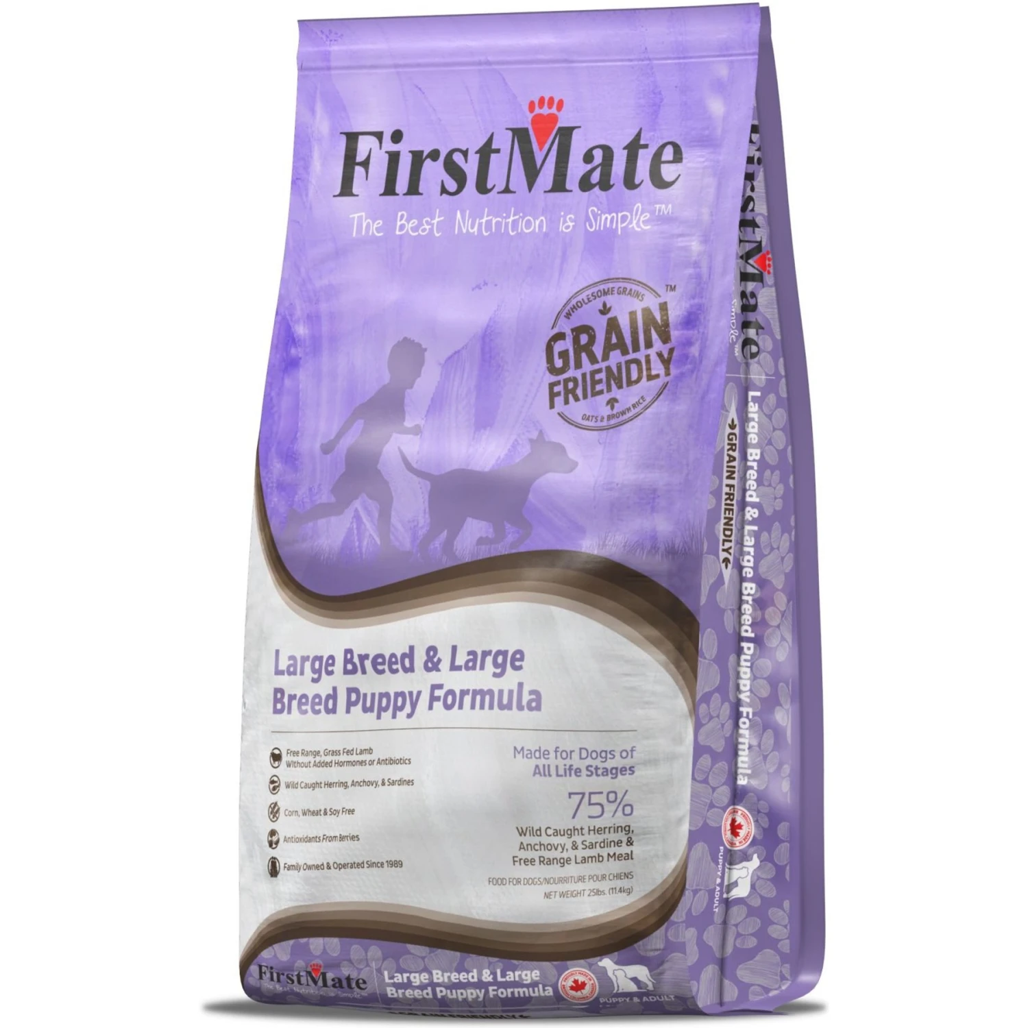 Firstmate Large Breed Puppy Formula Dry Dog Food, 25-lb Bag 5 Firstmate Large Breed Puppy Formula Dry Dog Food, 25-lb Bag - Image 3