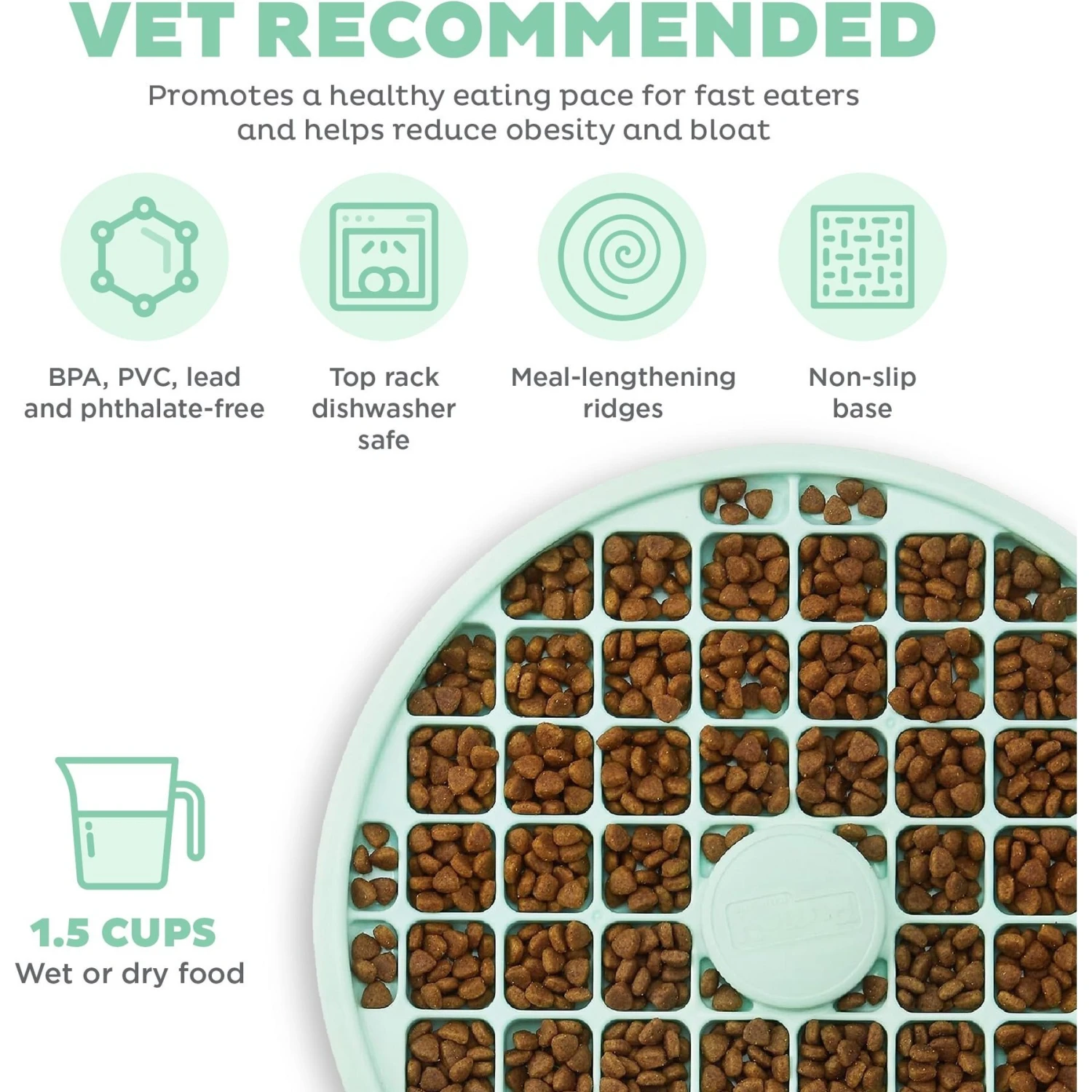 Outward Hound Fun Feeder Slo Tray Slow Feeder Dog Bowl 6 Outward Hound Fun Feeder Slo Tray Slow Feeder Dog Bowl - Image 4