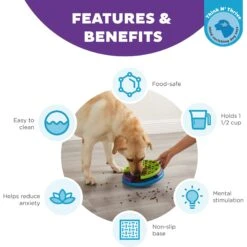 Outward Hound Lickin' Layers Interactive Puzzle Game & Slow Feeder, Multicolor, One-Size -Blue Buffalo || ROYAL CANIN || Wellness Sales 684974 PT1. AC SS1800 V1694287424