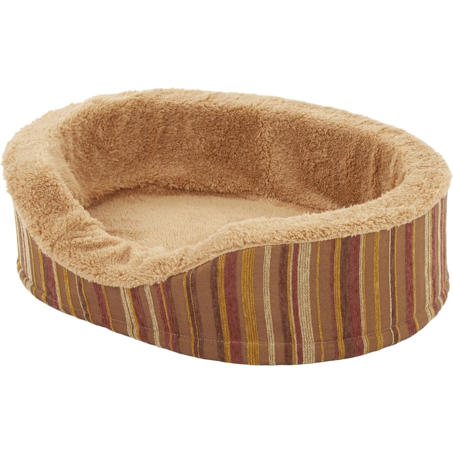 Petmate Antimicrobial Deluxe Bolster Cat & Dog Bed With Removable Cover, Color Varies 5 Petmate Antimicrobial Deluxe Bolster Cat & Dog Bed With Removable Cover, Color Varies - Image 3