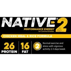 Blue Seal Native Level 2 Dry Dog Food, 40-lb Bag -Blue Buffalo || ROYAL CANIN || Wellness Sales 685790 PT3. AC SS1800 V1667342302