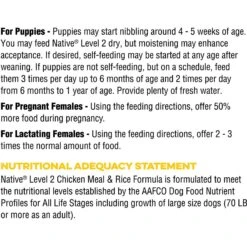 Blue Seal Native Level 2 Dry Dog Food, 40-lb Bag -Blue Buffalo || ROYAL CANIN || Wellness Sales 685790 PT7. AC SS1800 V1667353363