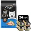 Cesar Simply Crafted Cuisine Complement Soft Wet Adult Dog Food Topper Variety Pack & Cesar Rotisserie Chicken Flavor & Spring Vegetables Garnish Small Breed Dry Dog Food 2 Cesar Simply Crafted Cuisine Complement Soft Wet Adult Dog Food Topper Variety Pack & Cesar Rotisserie Chicken Flavor & Spring Vegetables Garnish Small Breed Dry Dog Food -Blue Buffalo || ROYAL CANIN || Wellness Sales 689054 MAIN. AC SS1800 V1668809776