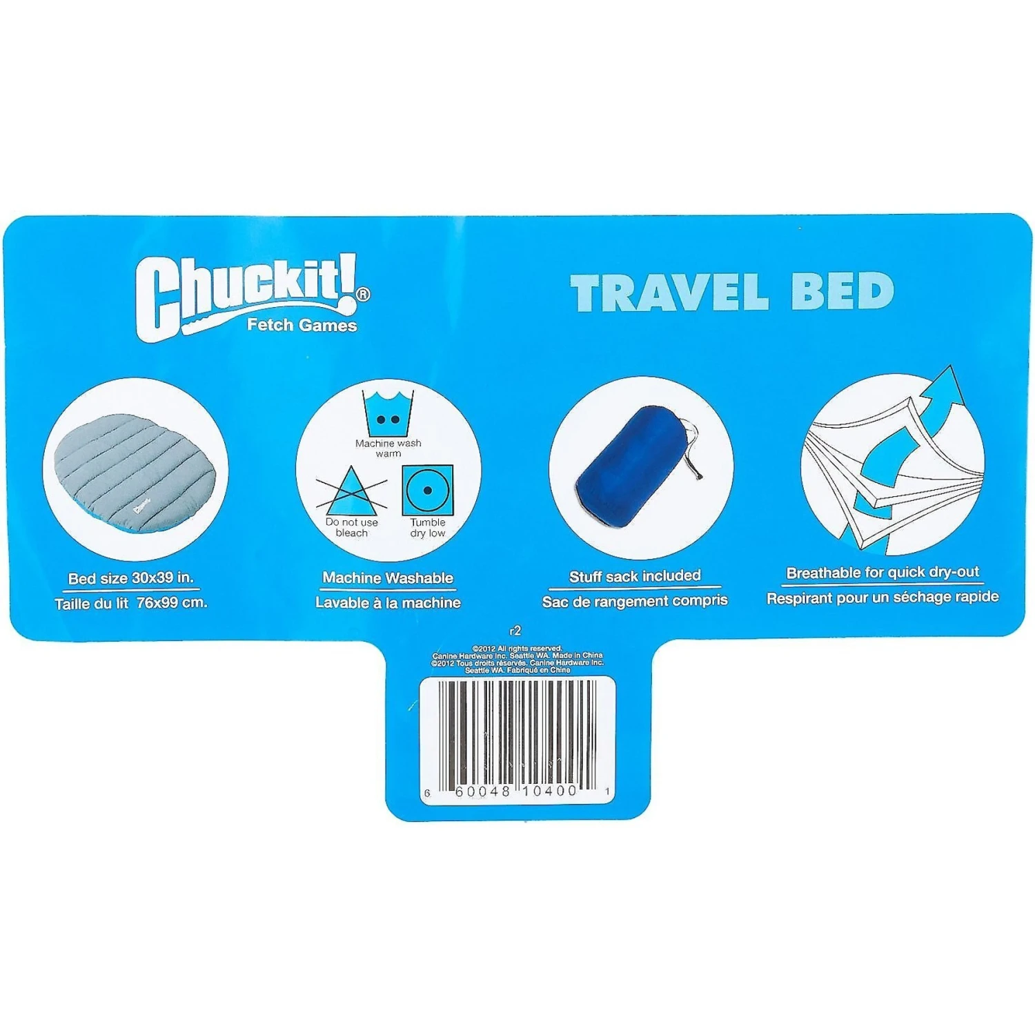 Chuckit! Travel Pillow Dog Bed 11 Chuckit! Travel Pillow Dog Bed - Image 9