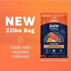 CANIDAE Grain-Free PURE Limited Ingredient Salmon & Sweet Potato Recipe Dry Dog Food 13 CANIDAE Grain-Free PURE Limited Ingredient Salmon & Sweet Potato Recipe Dry Dog Food -Blue Buffalo || ROYAL CANIN || Wellness Sales 68934 PT2. AC SS1800 V1684793818