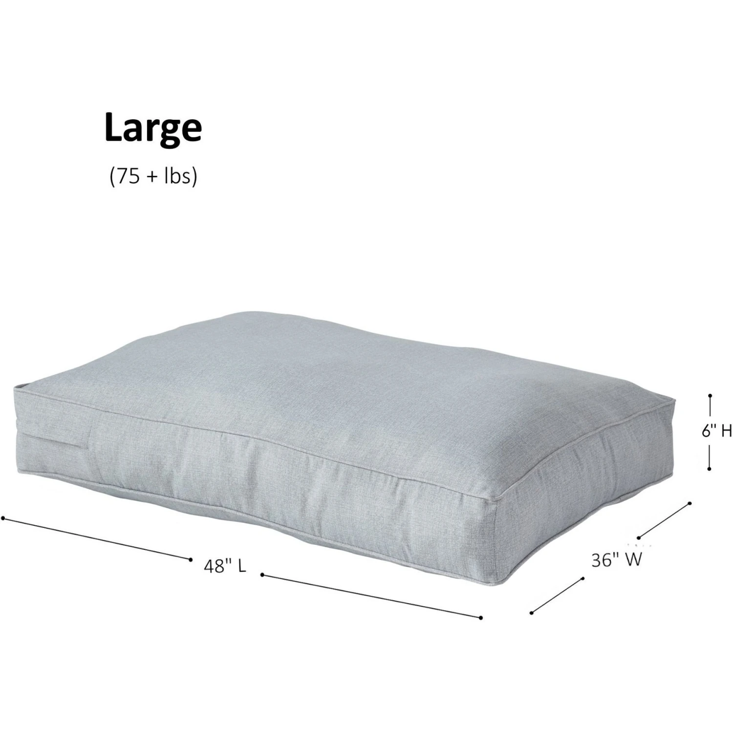 Happy Hounds Cooper Rectangle Indoor/Outdoor Dog Bed 11 Happy Hounds Cooper Rectangle Indoor/Outdoor Dog Bed - Image 9