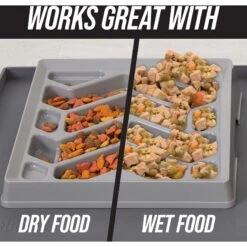 Leashboss Flat Face Slow Feeder Dog Bowl, Small/Medium -Blue Buffalo || ROYAL CANIN || Wellness Sales 695078 PT6. AC SS1800 V1701379397