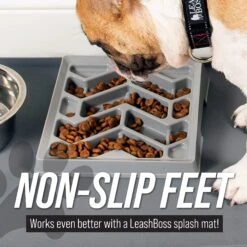 Leashboss Flat Face Slow Feeder Dog Bowl, Small/Medium -Blue Buffalo || ROYAL CANIN || Wellness Sales 695078 PT7. AC SS1800 V1701379390