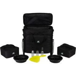 Pounce + Fetch Weekender Dog Food Travel Kit, Black, Large -Blue Buffalo || ROYAL CANIN || Wellness Sales 696902 PT7. AC SS1800 V1667518756