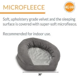 K&H Pet Products Orthopedic Bolster Cat & Dog Bed -Blue Buffalo || ROYAL CANIN || Wellness Sales 69694 PT1. AC SS1800 V1637626099