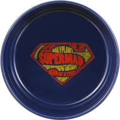 Fetch For Pets DC Comics Superman Logo Dog Bowl, 3.5 Cup -Blue Buffalo || ROYAL CANIN || Wellness Sales 697710 PT3. AC SS1800 V1676751807