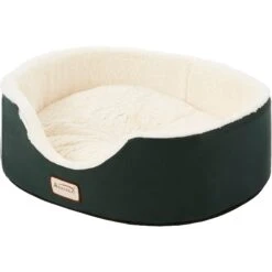 Armarkat Oval Bolster Cat & Dog Bed, Laurel Green/Ivory -Blue Buffalo || ROYAL CANIN || Wellness Sales 70076 PT2. AC SS1800 V1566245306