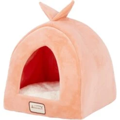 Armarkat Cave Shape Covered Cat & Dog Bed, Orange/Ivory 12 Armarkat Cave Shape Covered Cat & Dog Bed, Orange/Ivory -Blue Buffalo || ROYAL CANIN || Wellness Sales 70089 PT2. AC SS1800 V1566245603