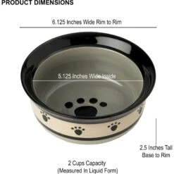 PetRageous Designs Metro Deep Ceramic Dog & Cat Bowl -Blue Buffalo || ROYAL CANIN || Wellness Sales 70289 PT3. AC SS1800 V1628185625