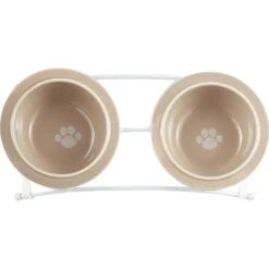 PetRageous Designs Toftee's Paws Double Diner Elevated Pet Bowls -Blue Buffalo || ROYAL CANIN || Wellness Sales 70368 PT2. AC SS1800 V1539704636
