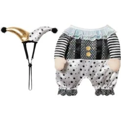 Frisco Front Walking Glitter Clown Dog & Cat Costume -Blue Buffalo || ROYAL CANIN || Wellness Sales 707542 PT4. AC SS1800 V1689278779