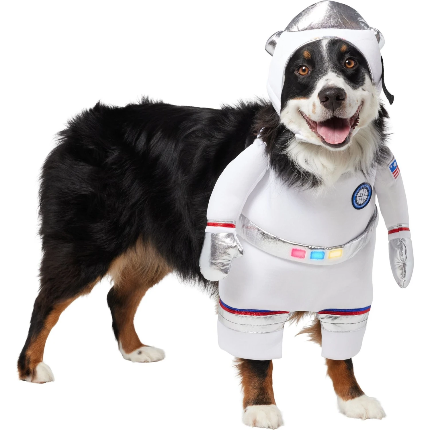 Frisco Front Walking LED Astronaut Dog & Cat Costume 5 Frisco Front Walking LED Astronaut Dog & Cat Costume - Image 3