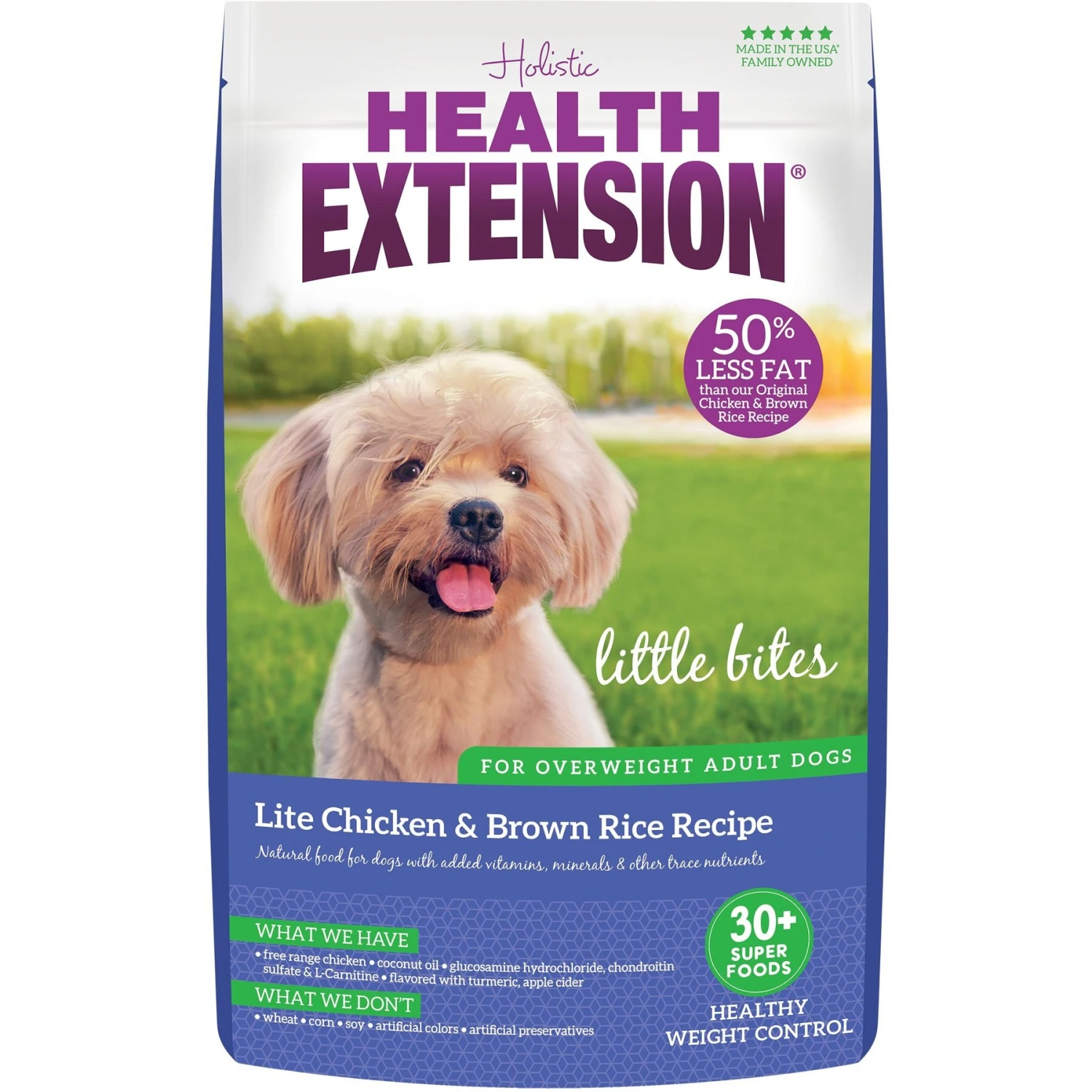 Health Extension Little Bites Lite Chicken & Brown Rice Recipe Dry Dog Food 3 Health Extension Little Bites Lite Chicken & Brown Rice Recipe Dry Dog Food
