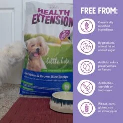 Health Extension Little Bites Lite Chicken & Brown Rice Recipe Dry Dog Food 16 Health Extension Little Bites Lite Chicken & Brown Rice Recipe Dry Dog Food -Blue Buffalo || ROYAL CANIN || Wellness Sales 71269 PT6. AC SS1800 V1595642170