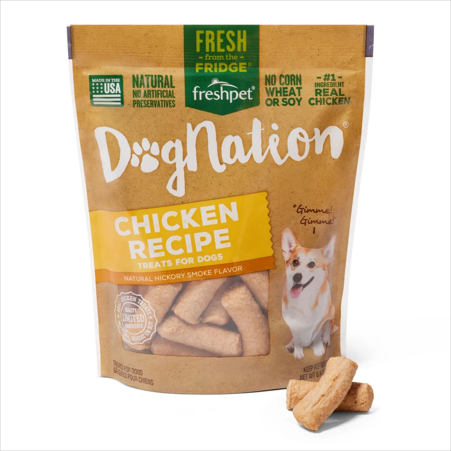 Freshpet Dognation Chicken Recipe Fresh Dog Treats 3 Freshpet Dognation Chicken Recipe Fresh Dog Treats