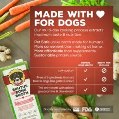 Brutus Broth Vegetable Broth Salmon Flavor Grain-Free Dog Food, 32-oz Bag -Blue Buffalo || ROYAL CANIN || Wellness Sales 715054 PT3. AC SS1800 V1668761922