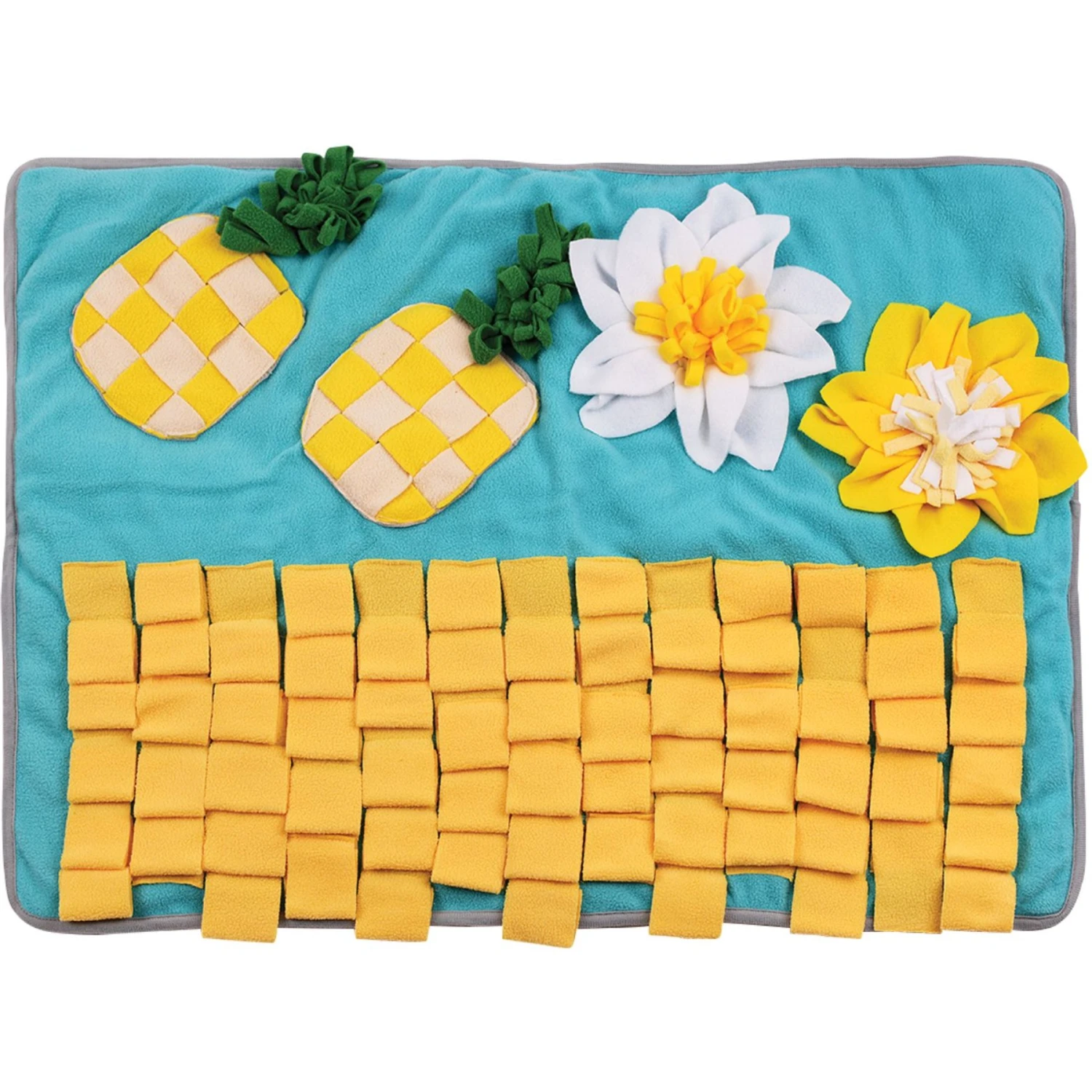 Archstone Pets Pineapple Dog Snuffle Mat 3 Archstone Pets Pineapple Dog Snuffle Mat
