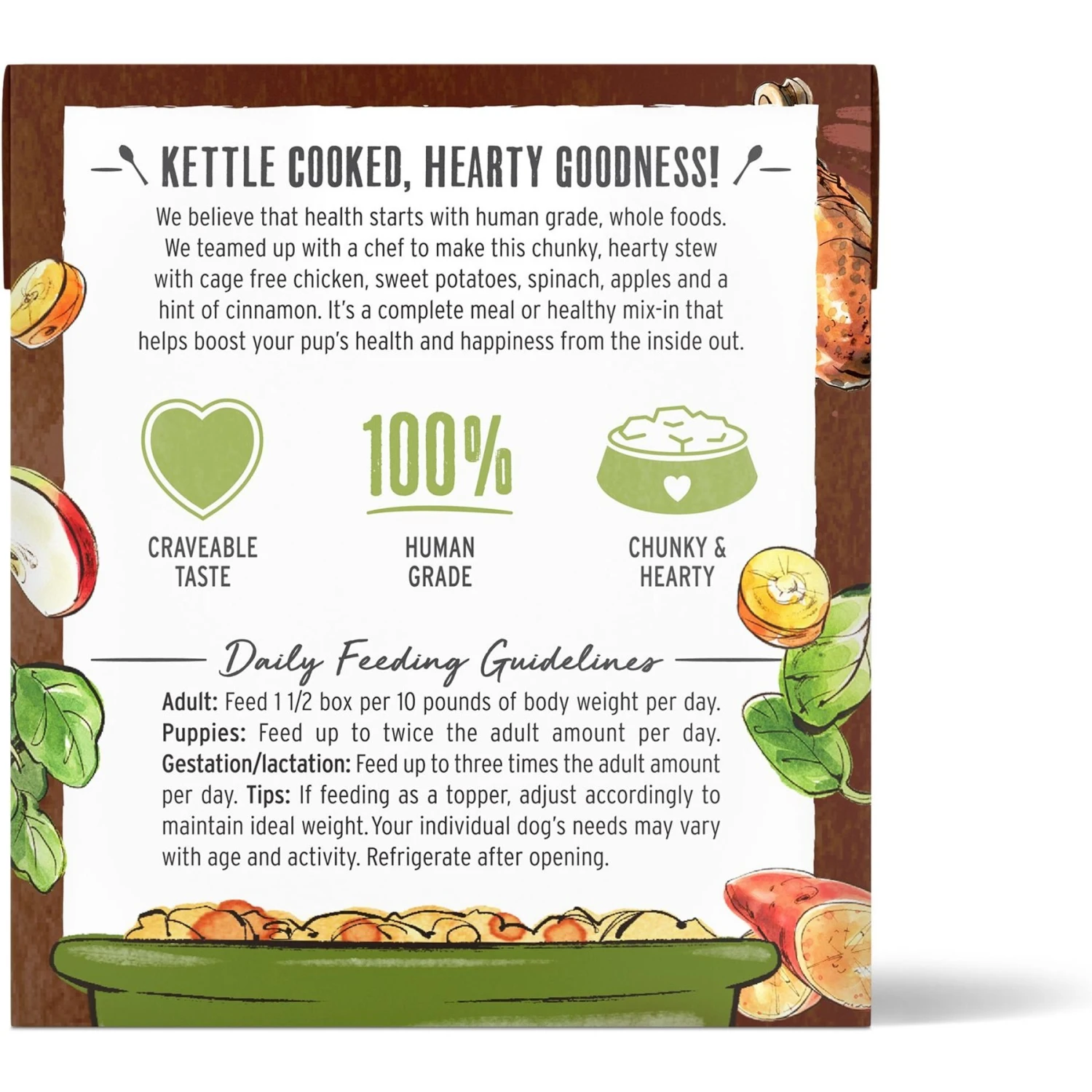 The Honest Kitchen One Pot Stews Slow Cooked Chicken Stew Wet Dog Food + 2 Items 5 The Honest Kitchen One Pot Stews Slow Cooked Chicken Stew Wet Dog Food + 2 Items - Image 3