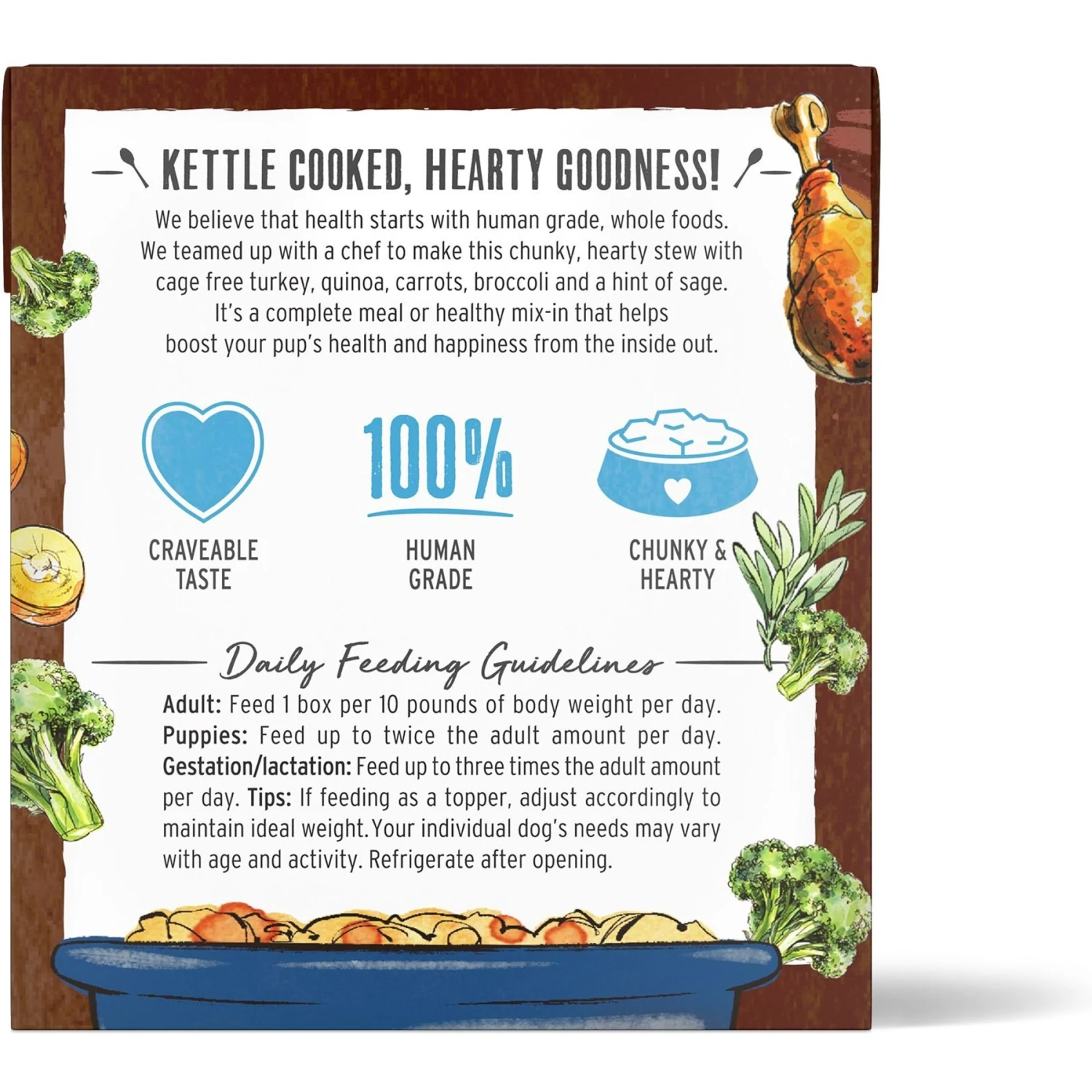 The Honest Kitchen One Pot Stews Slow Cooked Chicken Stew Wet Dog Food + 2 Items 11 The Honest Kitchen One Pot Stews Slow Cooked Chicken Stew Wet Dog Food + 2 Items - Image 9