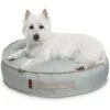 Bark And Slumber Birdie Plush Eco Friendly Fabric Round Lounger Dog Bed -Blue Buffalo || ROYAL CANIN || Wellness Sales 716958 MAIN. AC SS1800 V1669666585