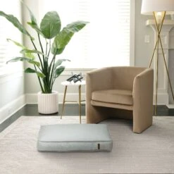 Bark And Slumber Birdie Plush Eco Friendly Fabric Lounger Dog Bed -Blue Buffalo || ROYAL CANIN || Wellness Sales 716998 PT6. AC SS1800 V1671470622