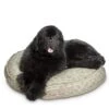 Bark And Slumber Biscuit Plush Round Eco Friendly Fabric Lounger Dog Bed -Blue Buffalo || ROYAL CANIN || Wellness Sales 717094 MAIN. AC SS1800 V1669666582