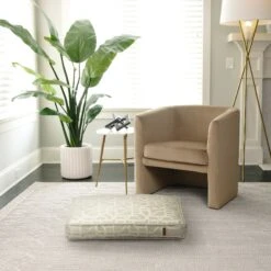 Bark And Slumber Biscuit Plush Eco Friendly Fabric Lounger Dog Bed -Blue Buffalo || ROYAL CANIN || Wellness Sales 717110 PT6. AC SS1800 V1671475211