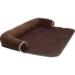HappyCare Textiles Fleece Plush Sofa Bed & Furniture Protector, Brown -Blue Buffalo || ROYAL CANIN || Wellness Sales 717294 PT4. AC SS1800 V1669657941