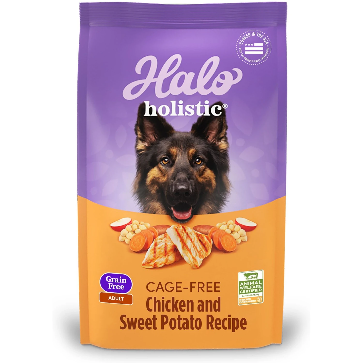 Halo Holistic Complete Digestive Health Grain-Free Chicken & Sweet Potato Dog Food Recipe Adult Dry Dog Food 3 Halo Holistic Complete Digestive Health Grain-Free Chicken & Sweet Potato Dog Food Recipe Adult Dry Dog Food